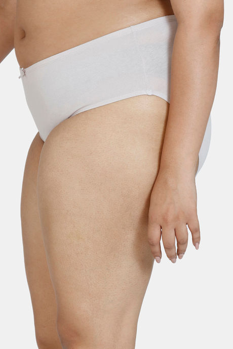 Zivame True Curv Medium Rise Full Coverage Hipster Panty - Ashes Of Roses — image 5